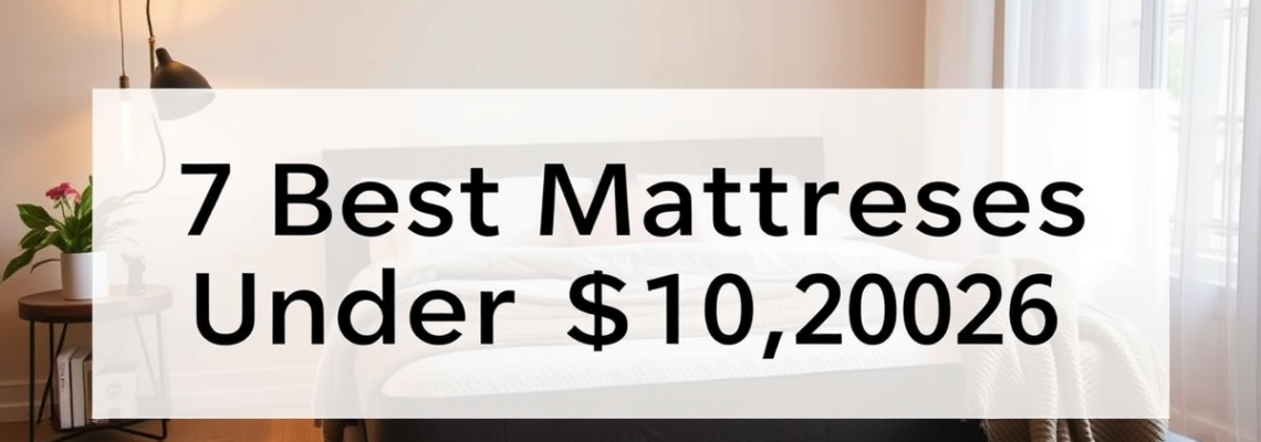 7 Tested Best Mattresses Under $1000 in 2026