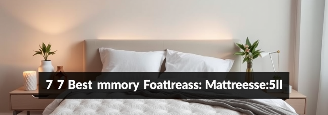 7 Best Memory Foam Mattresses Tested in 2026