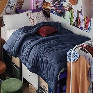 Bedsure Comforter Duvet Insert - Quilted Comforters Twin Size, All Season Duvet, GentleSoft Down Alternative Bedding, wi