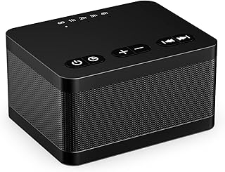 Sound Machine White Noise Machine with 30 Natural Soothing Sounds 32 Levels Volume 5 Timers Memory Function Effectively 