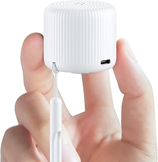 Portable Sound Machine for Baby Adults,LEICEX Travel Sound Machine,15 Non-Looping Sound Timer and Memory Play, Mini Whit