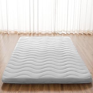 Japanese Futon Floor Mattress, 100% High Density Comfortable Foam, 3.5