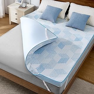 PERLECARE Firm Mattress Topper Full - 3 Inch Cooling Memory Foam Bed Topper for Pressure Relief, Soft and Supportive, No