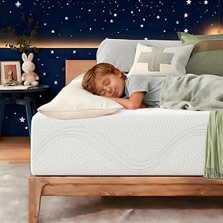 Twin Size Mattress, 6 Inch Gel Memory Foam Mattress for Cooling Night Sleep & Pressure Relief, Medium Firm Mattress in a